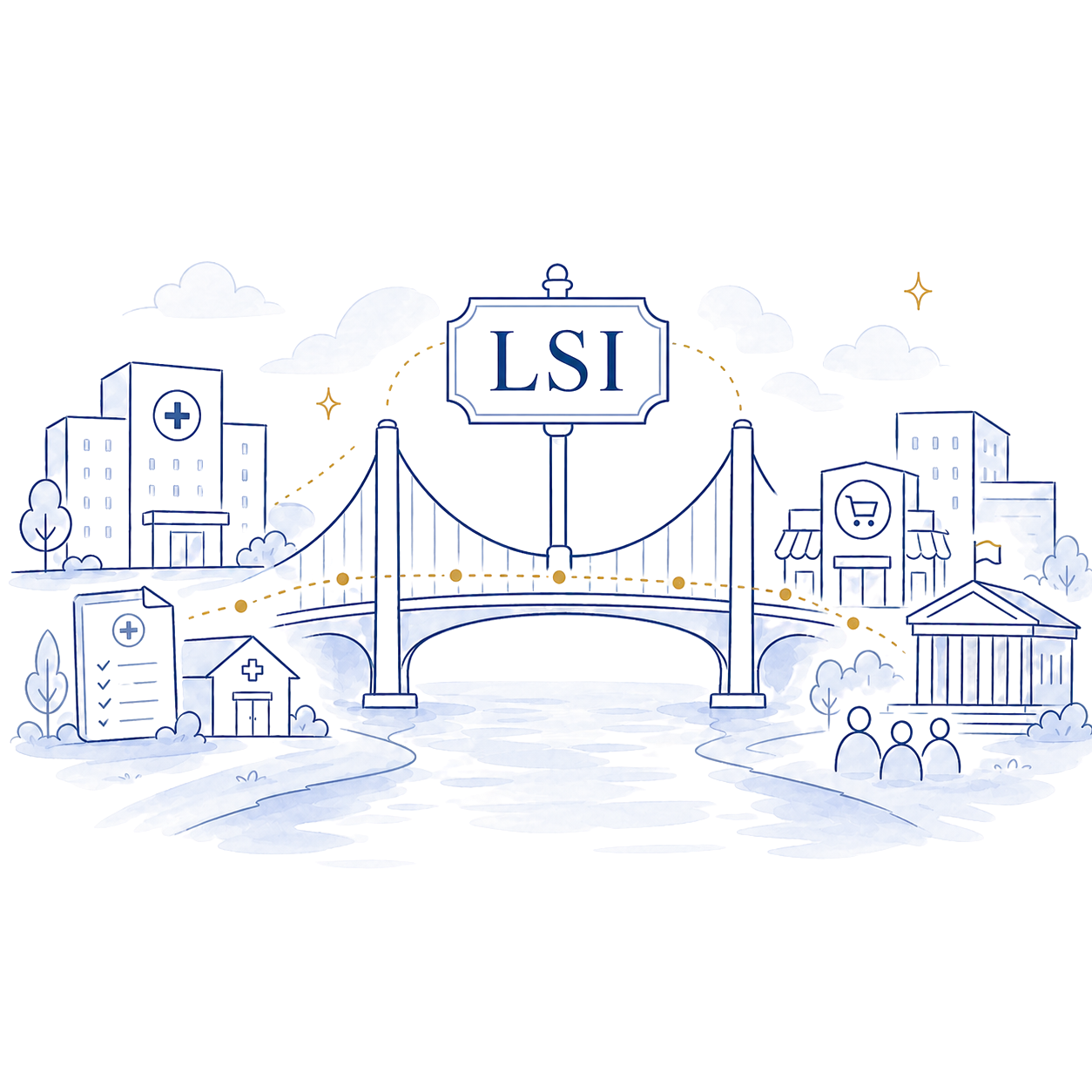 LSI — bridging medical, retail and community